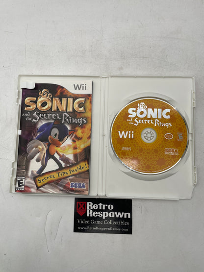 Sonic and the Secret Rings - Wii (Complete)