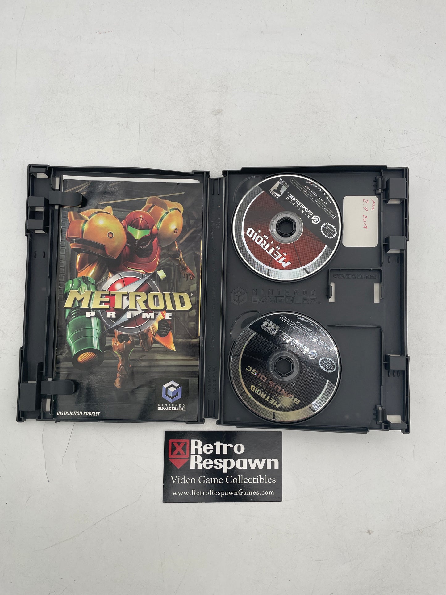 Metroid Prime [Echoes Bonus Disc] - Gamecube (Complete)