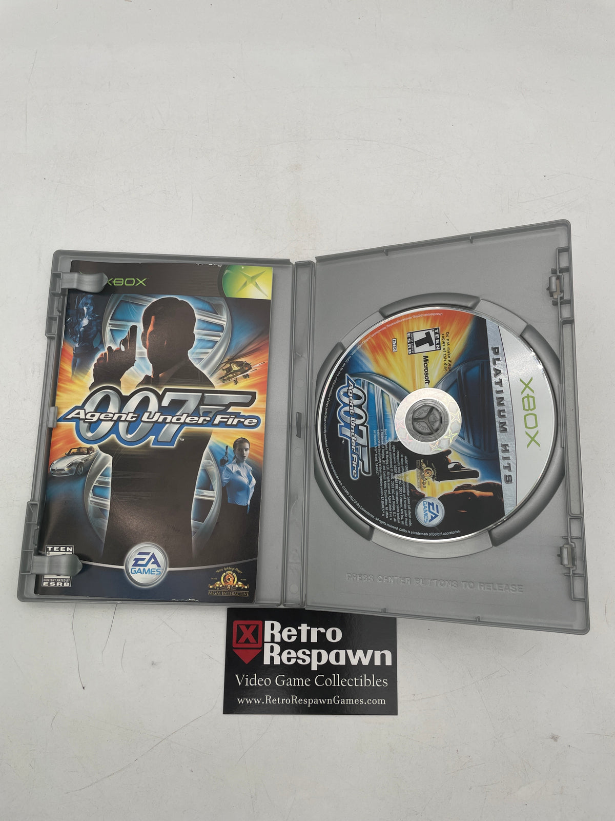 007 Agent Under Fire [Platinum Hits] - Xbox (Complete)