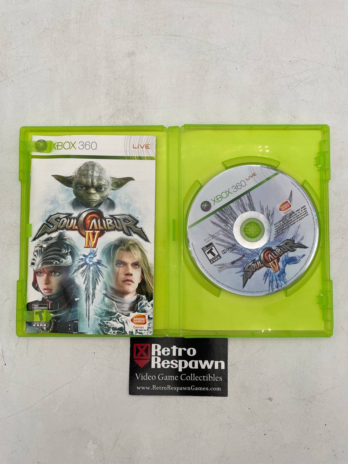 Soul Calibur IV - Xbox 360 (Complete)