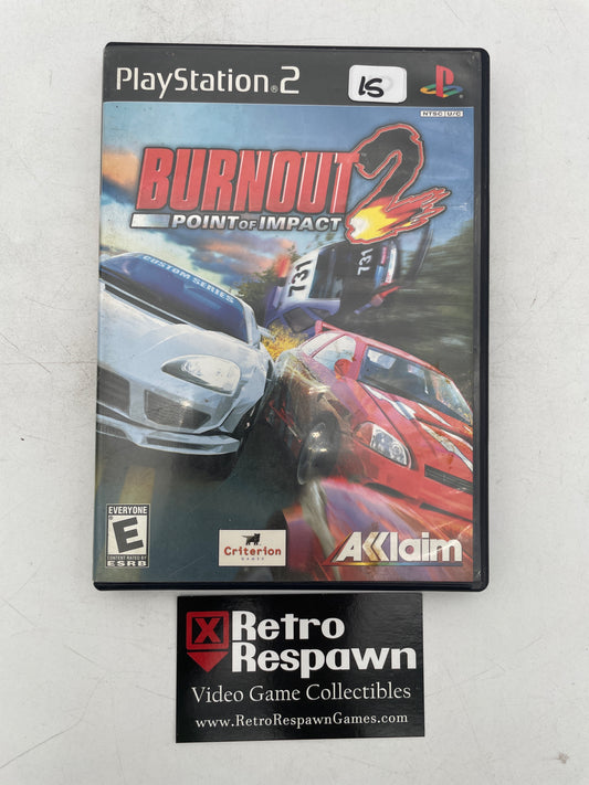 Burnout 2 Point of Impact - Playstation 2 (Complete)
