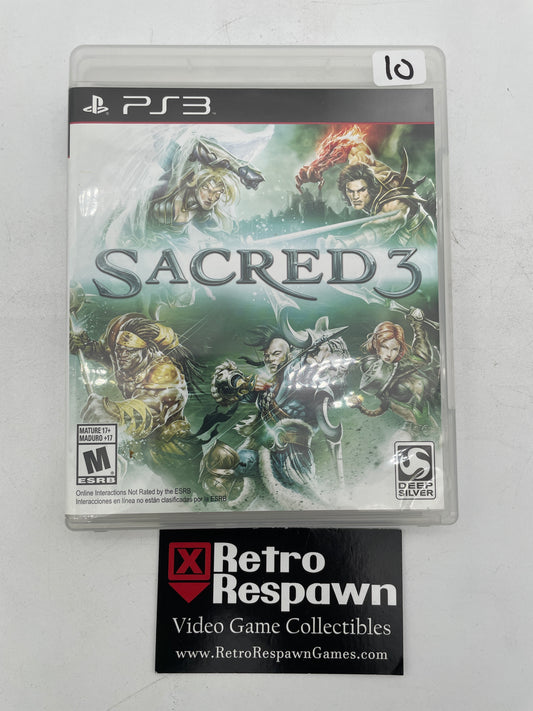 Sacred 3 - Playstation 3 (Complete)