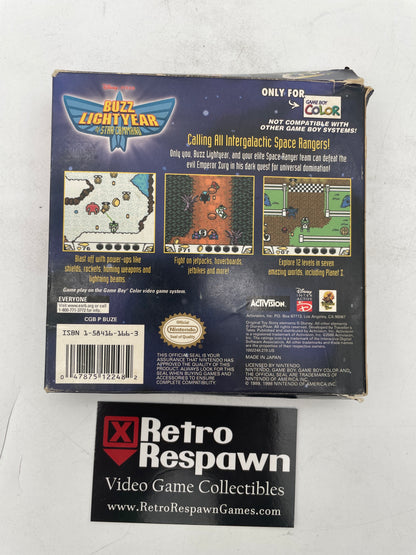 Buzz Lightyear of Star Command - GameBoy Color (Complete)