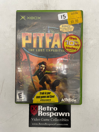 Pitfall The Lost Expedition - Xbox (Complete)