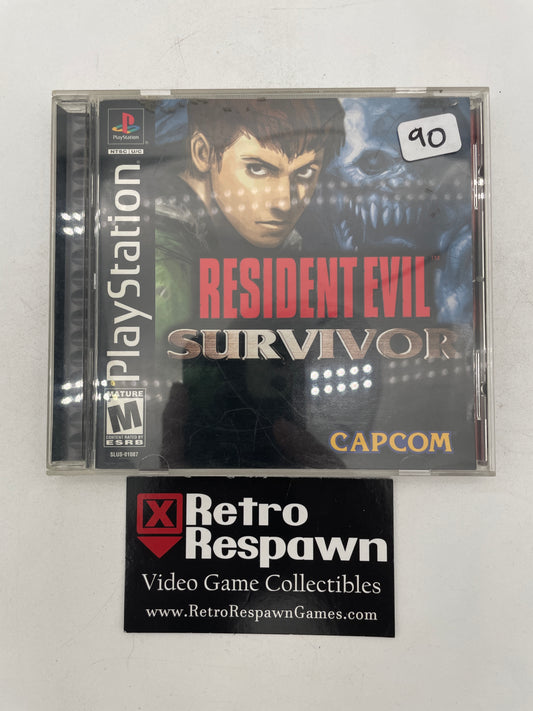 Resident Evil Survivor - Playstation (Complete)