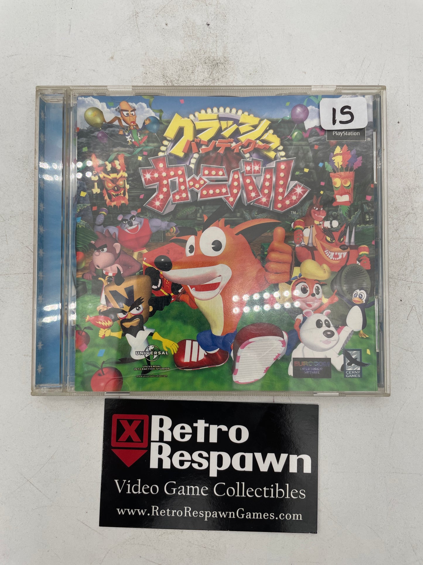 Crash Bandicoot Carnival - JP Playstation (Complete)