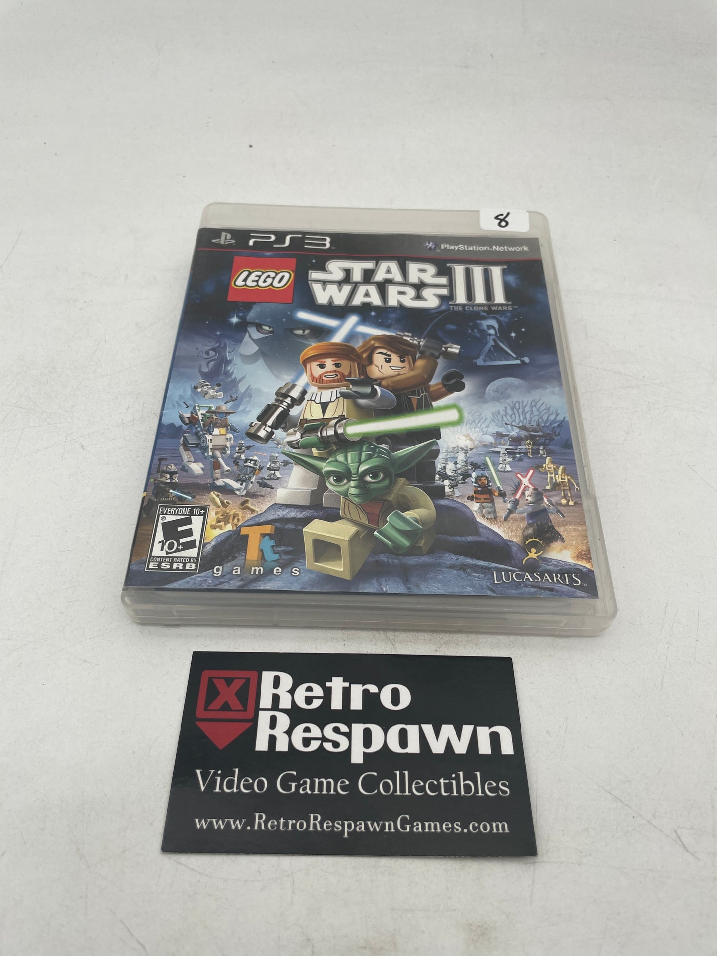 LEGO Star Wars III: The Clone Wars - Playstation 3 (Complete)