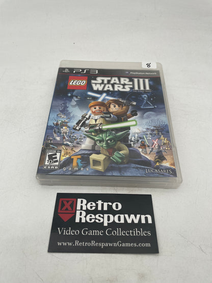 LEGO Star Wars III: The Clone Wars - Playstation 3 (Complete)