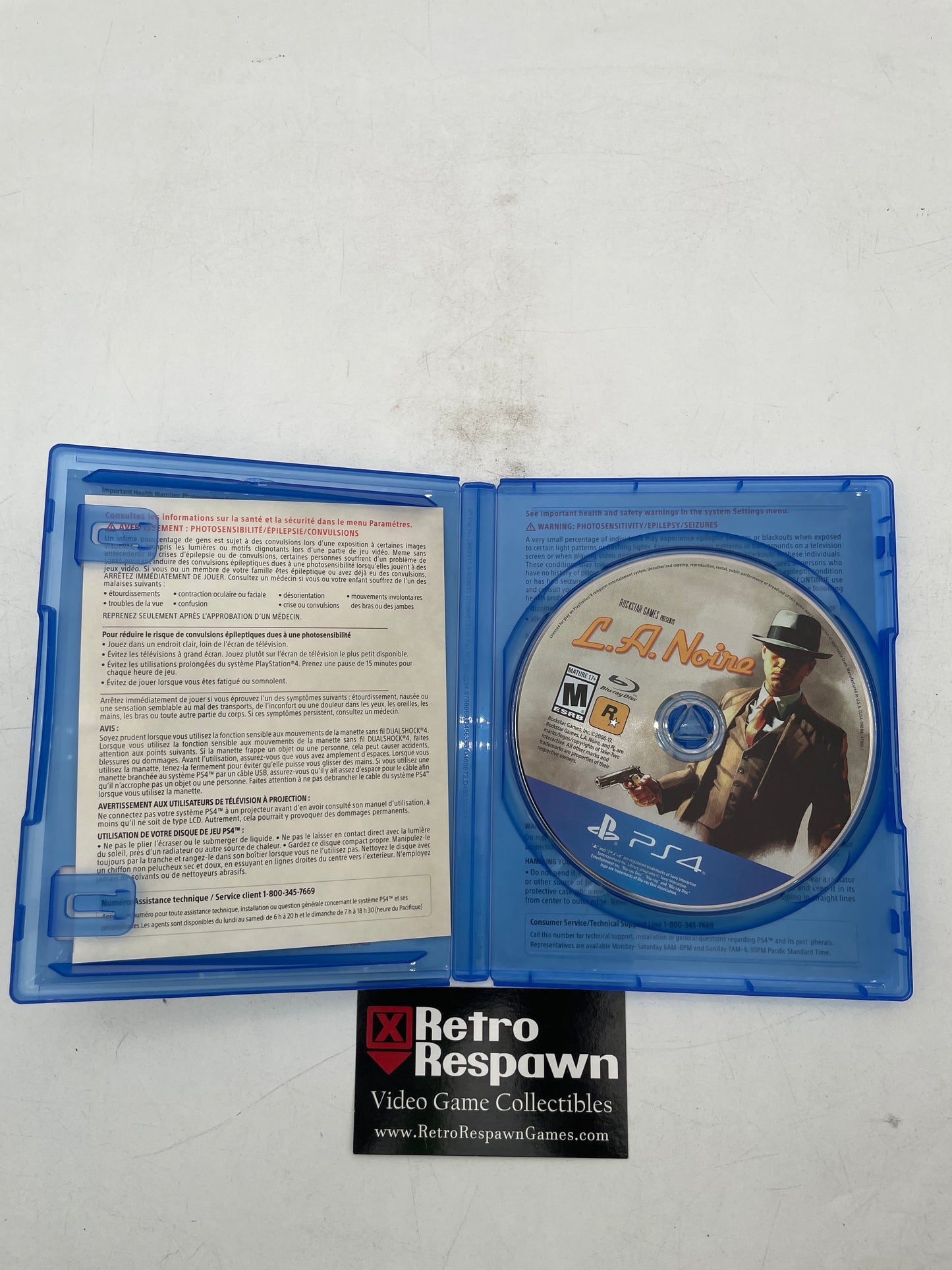 L.A. Noire - Playstation 4 (Complete)