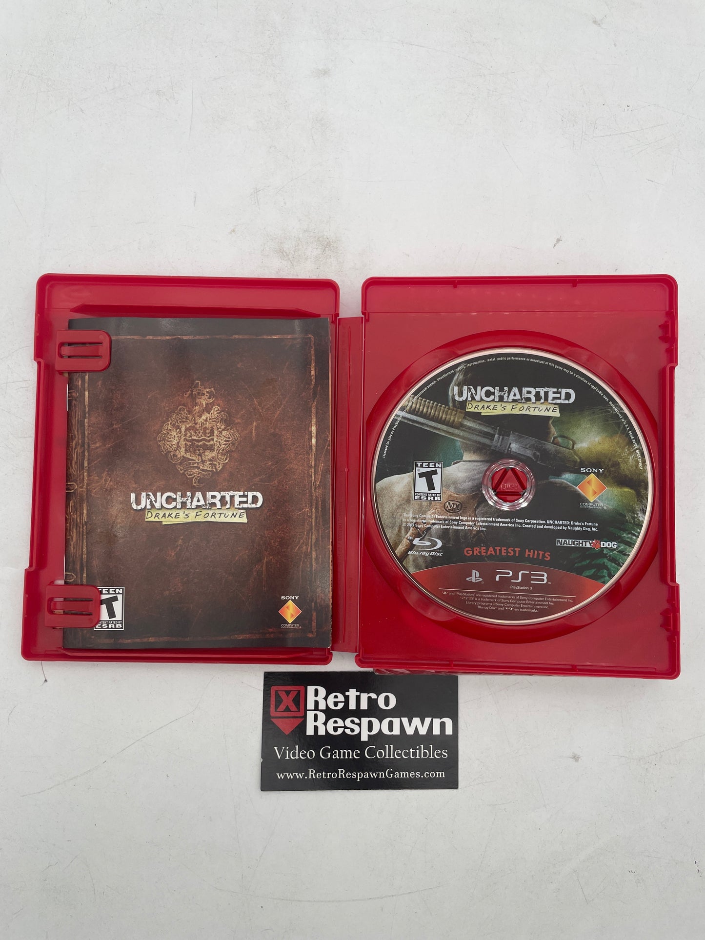 Uncharted & Uncharted 2 Dual Pack - Playstation 3 (Uncharted Complete/Uncharted 2 Sealed)