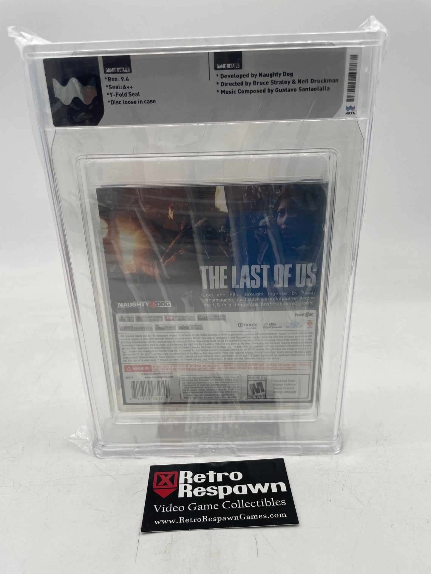 [Wata Graded 9.4 A++] The Last of Us - Playstation 3 (Sealed)