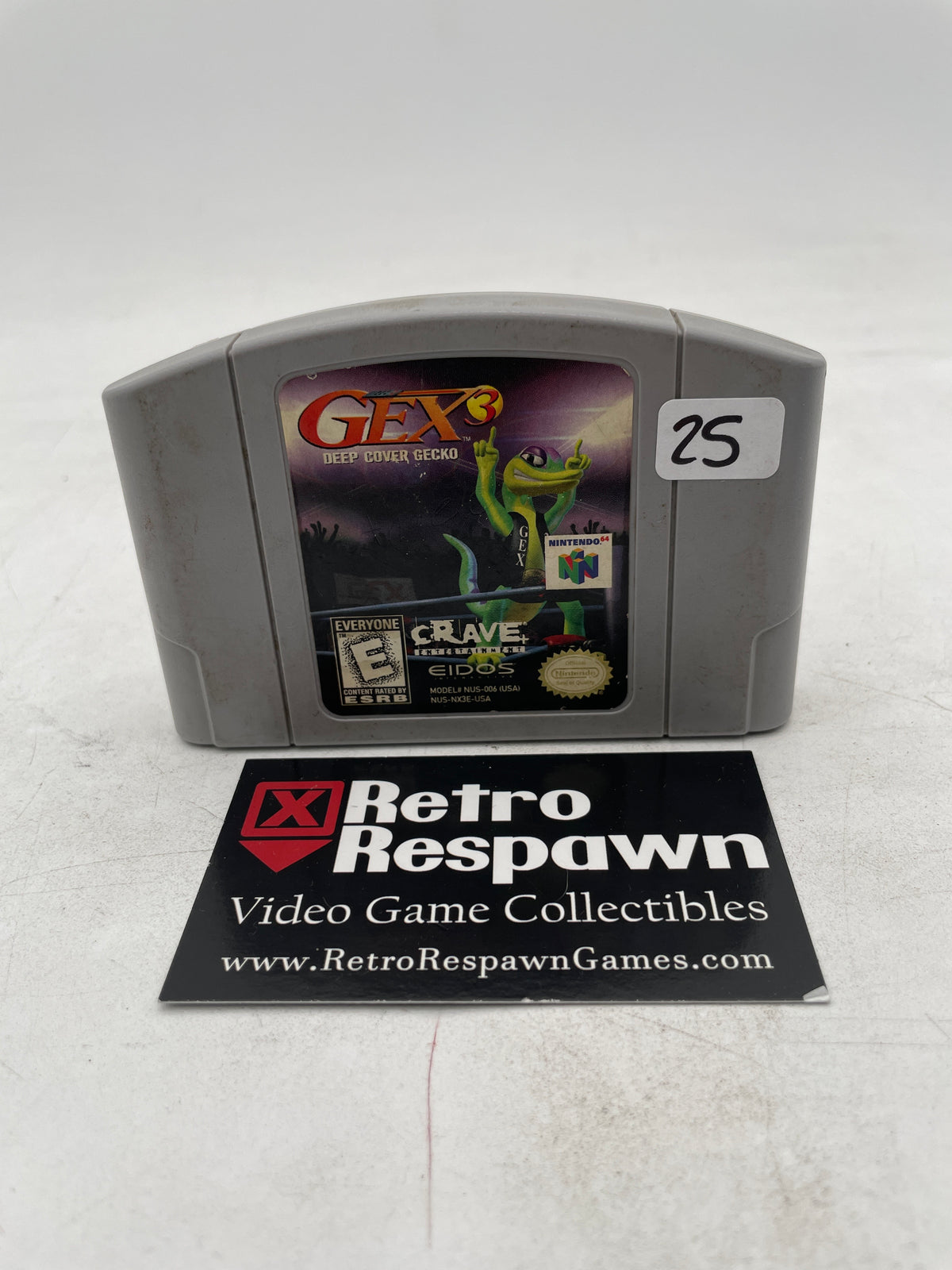 Gex 3: Deep Cover Gecko - Nintendo 64 (Game Only)
