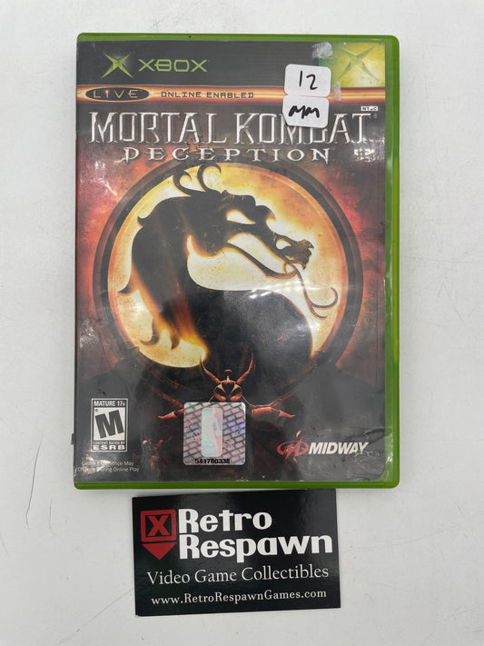 Mortal Kombat Deception - Xbox (Missing Manual)