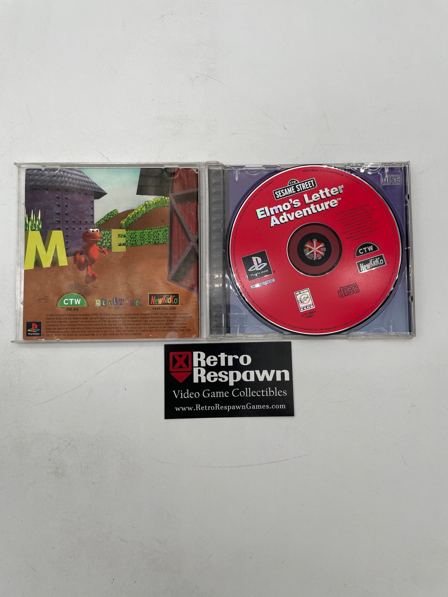 Elmo's Letter Adventure - Playstation (Complete)