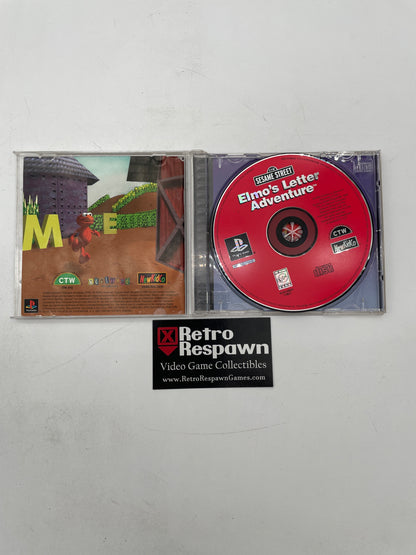 Elmo's Letter Adventure - Playstation (Complete)