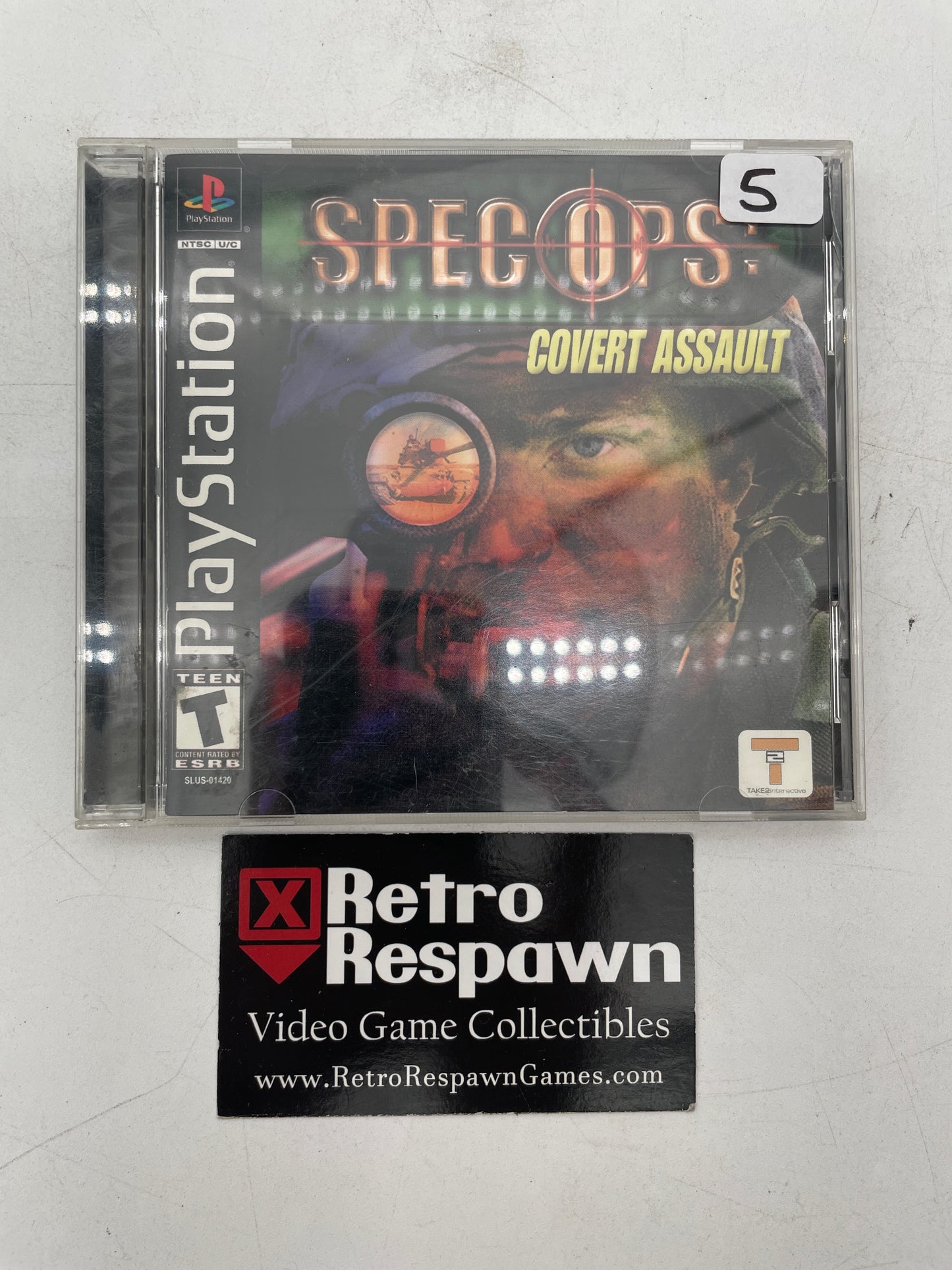 Spec Ops Covert Assault - Playstation (Complete)