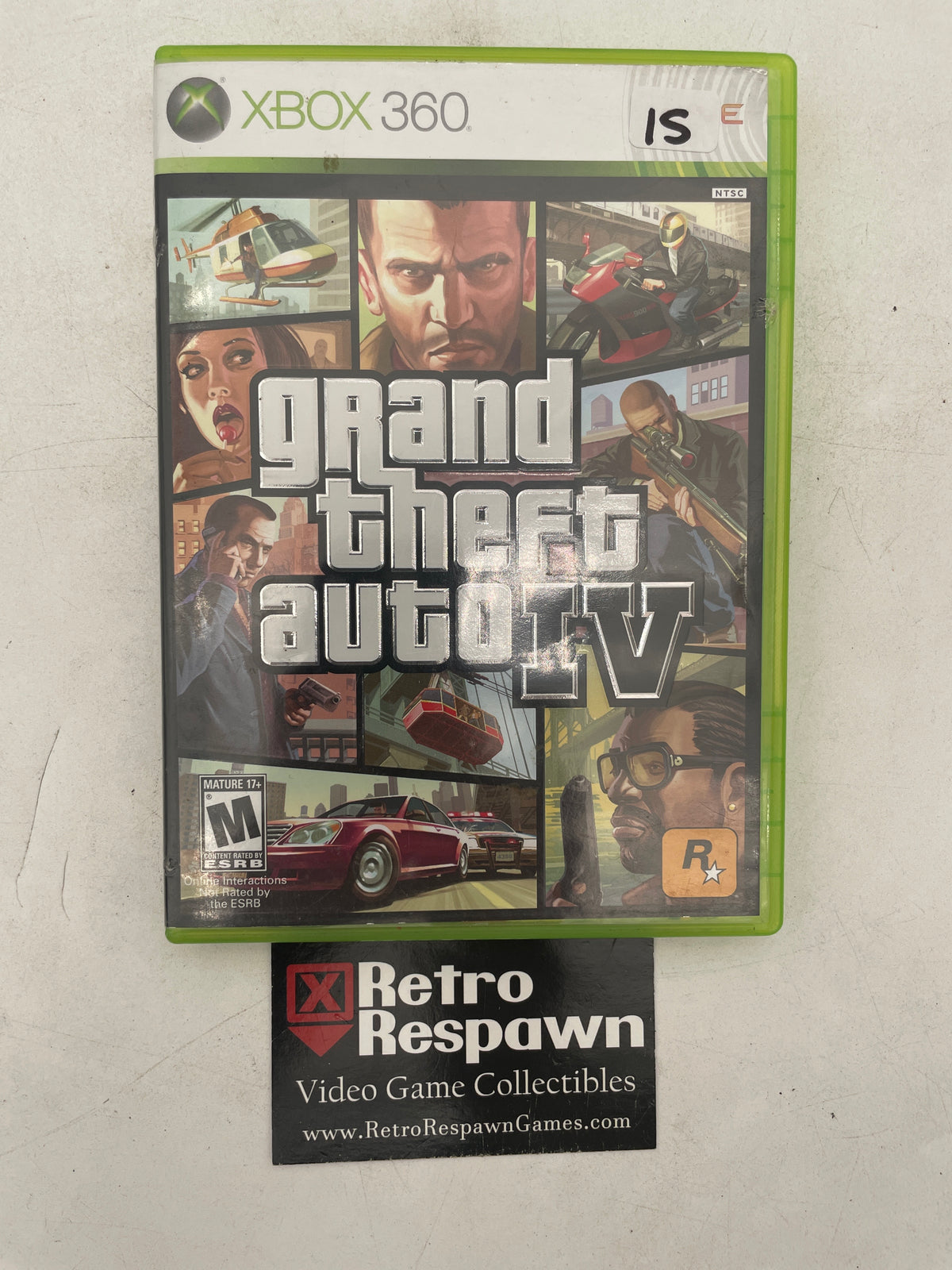 Grand Theft Auto IV - Xbox 360 (No Manual W/Map)