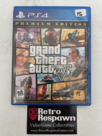 Grand Theft Auto V [Premium Edition] - Playstation 4 (Complete)