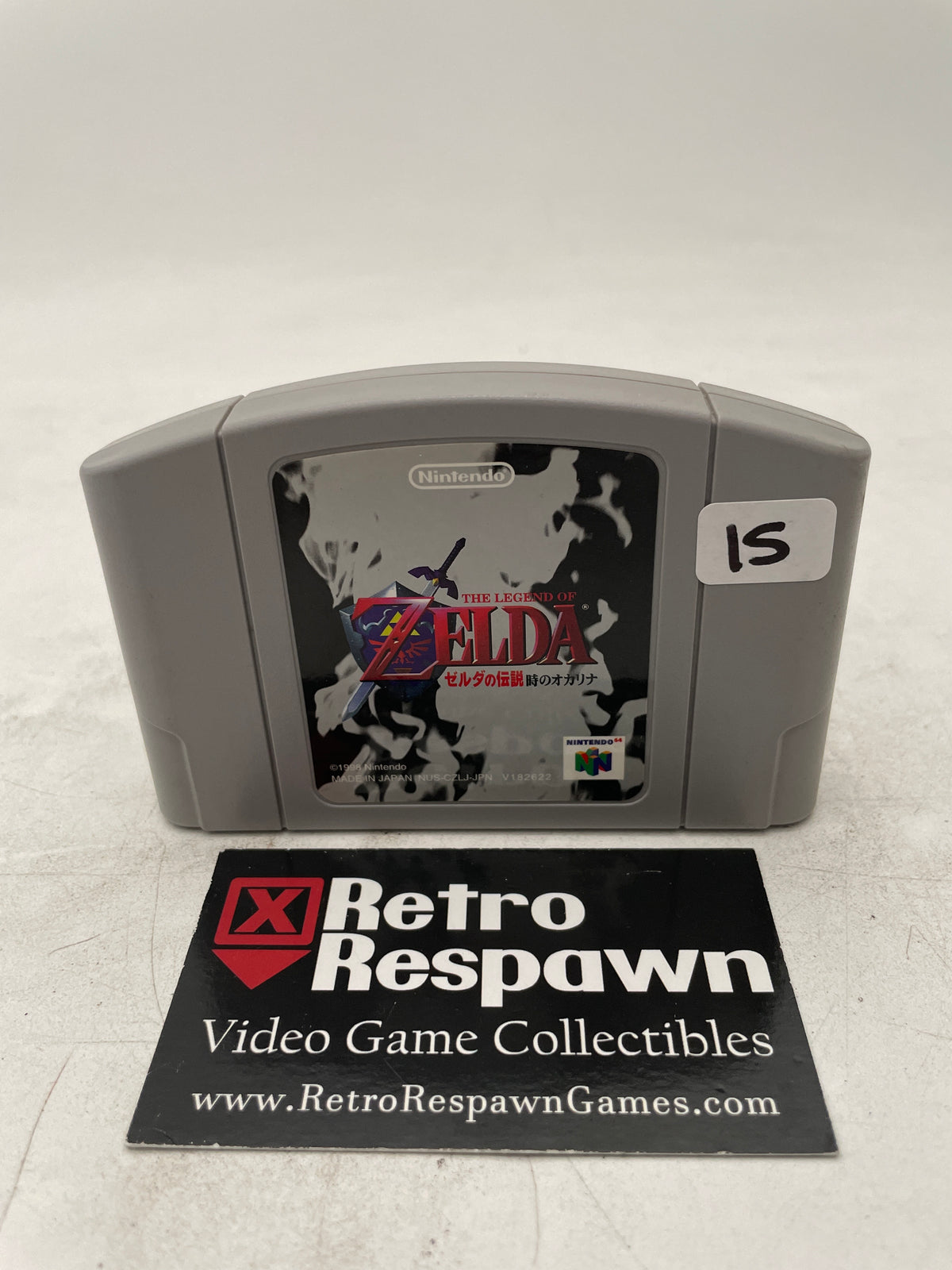 The Legend of Zelda Ocarina of Time - JP Nintendo 64 (Game Only)