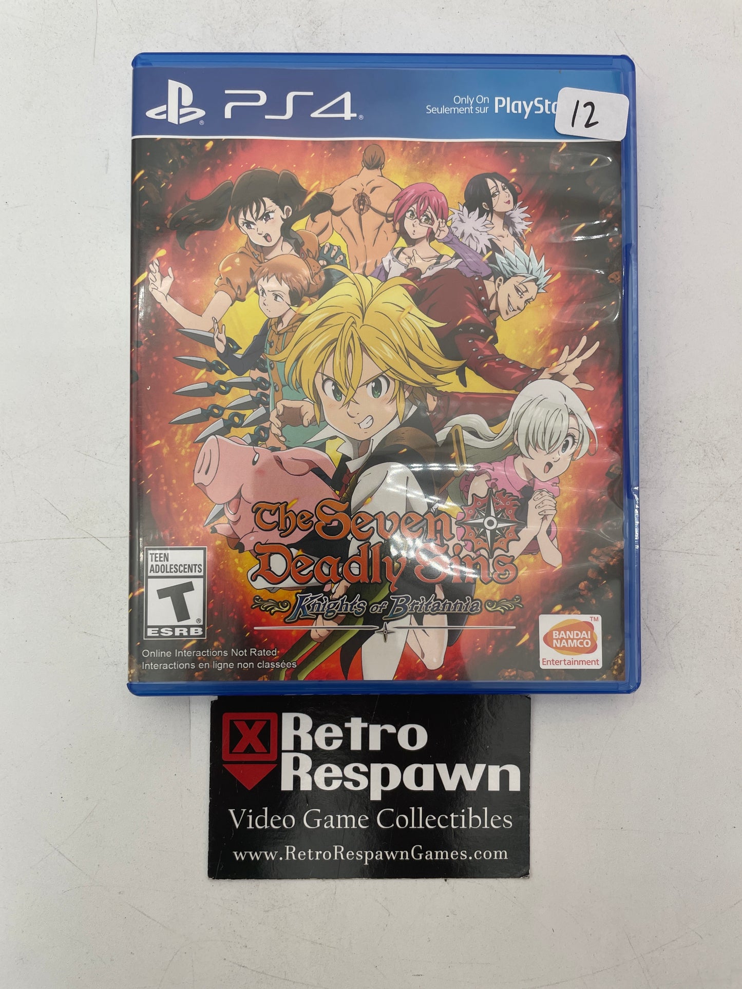 Seven Deadly Sins: Knights of Britannia - Playstation 4 (Complete)