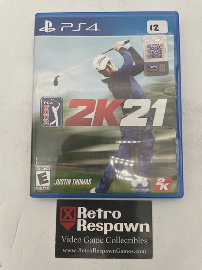 PGA Tour 2K21 - Playstation 4 (Complete)