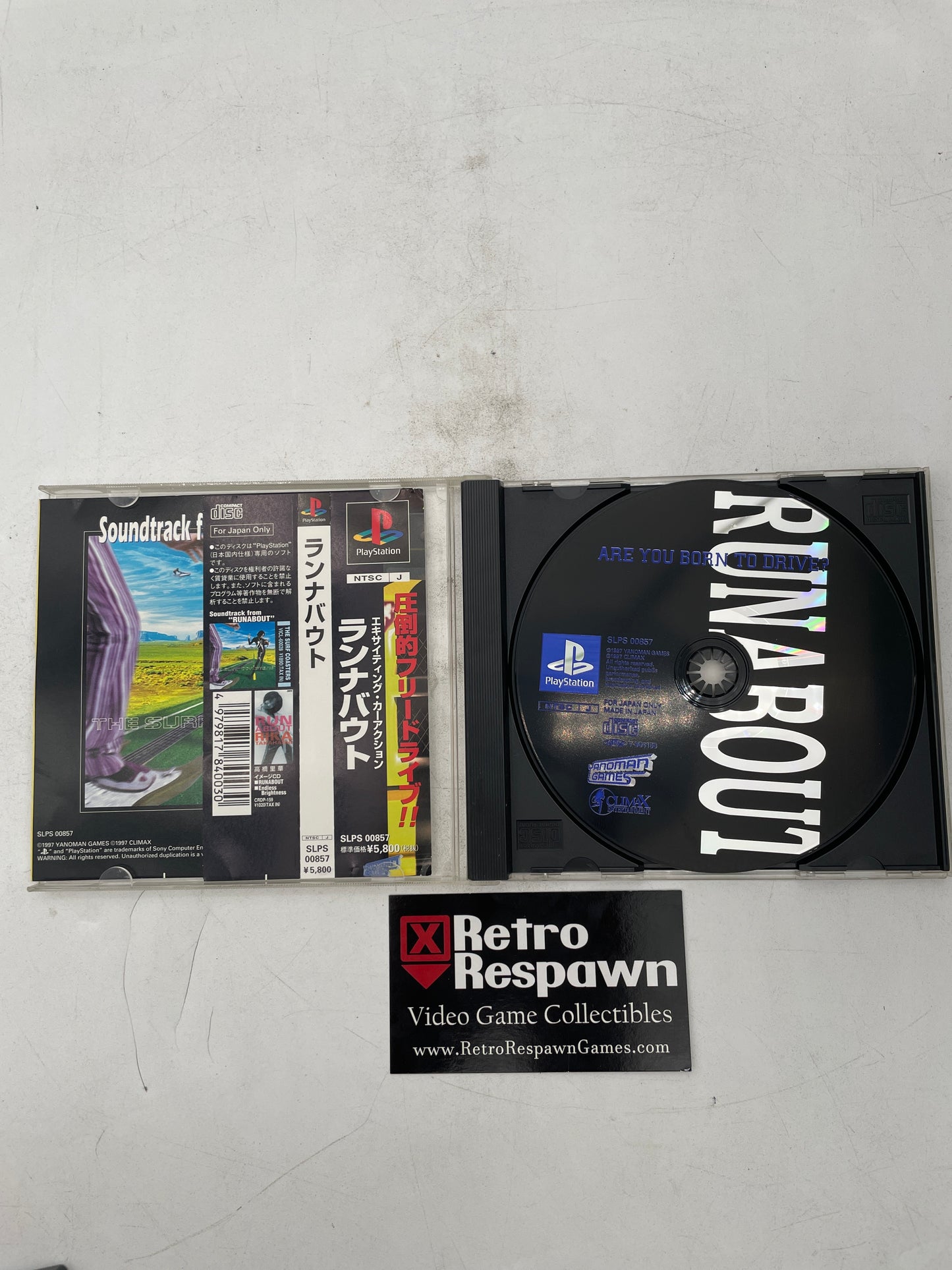 Runabout Climax - JP Playstation (Complete)