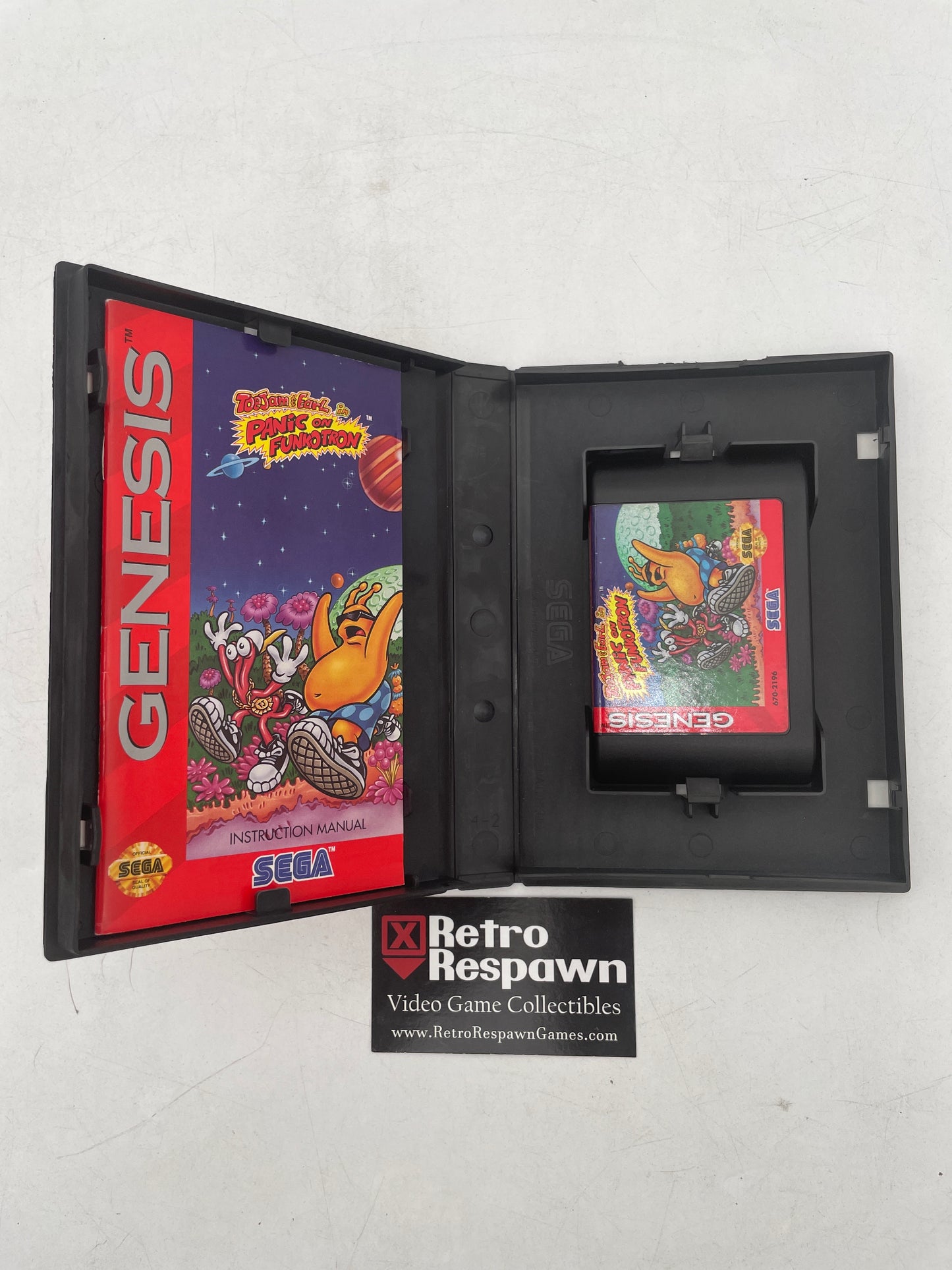 ToeJam and Earl in Panic on Funkotron - Sega Genesis (Complete)