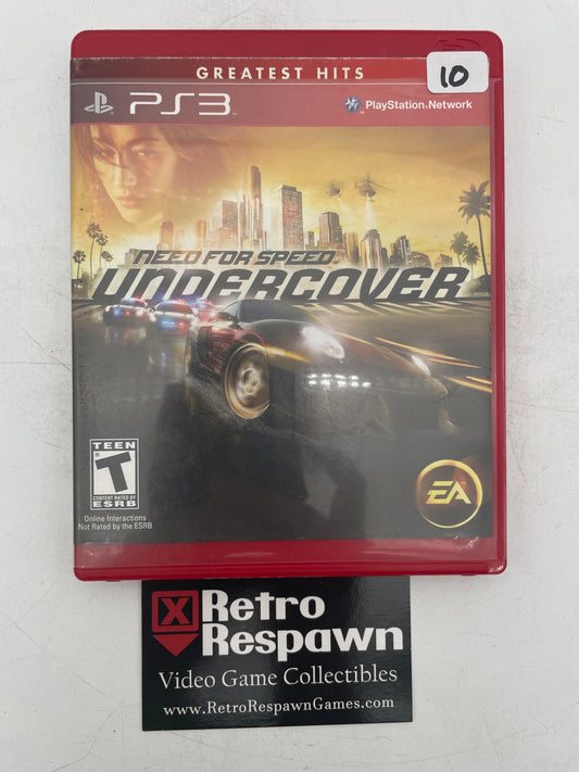 Need for Speed Undercover - Playstation 3 (Complete)