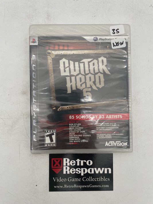 Guitar Hero 5 - Playstation 3 (Sealed)