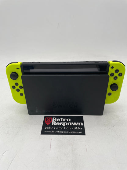 Nintendo Switch Console [Neon Yellow Joy Cons] - Nintendo Switch (Console+all wires+Dock)