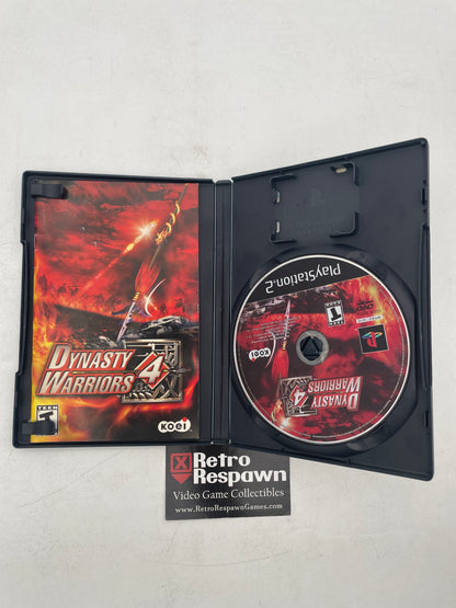 Dynasty Warriors 4 - Playstation 2 (Complete)