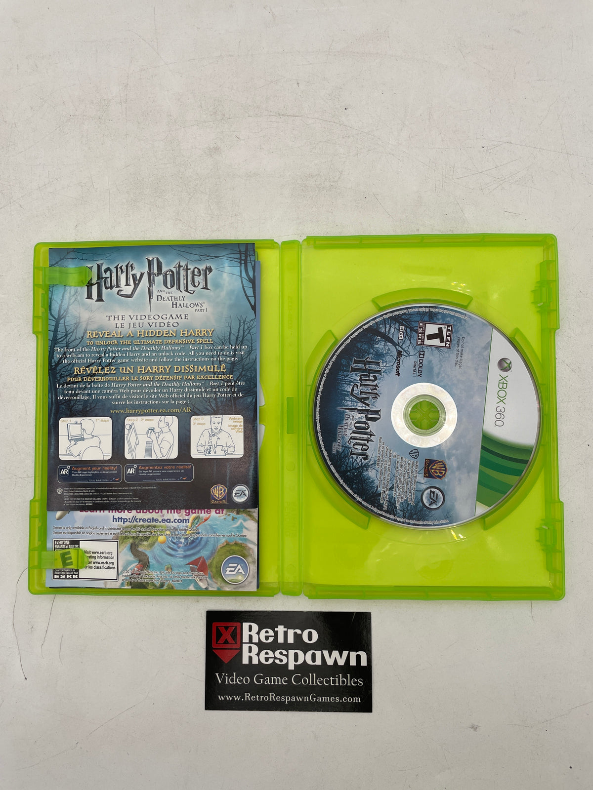 Harry Potter and the Deathly Hallows: Part 1 - Xbox 360 (Complete)