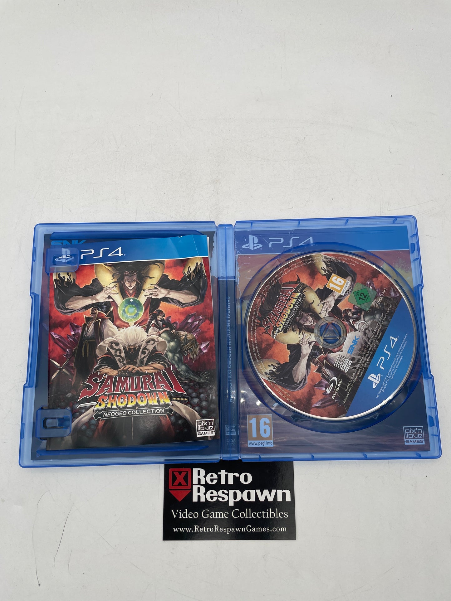 Samurai Showdown NeoGeo Collection - PAL PlayStation 4 (Complete)