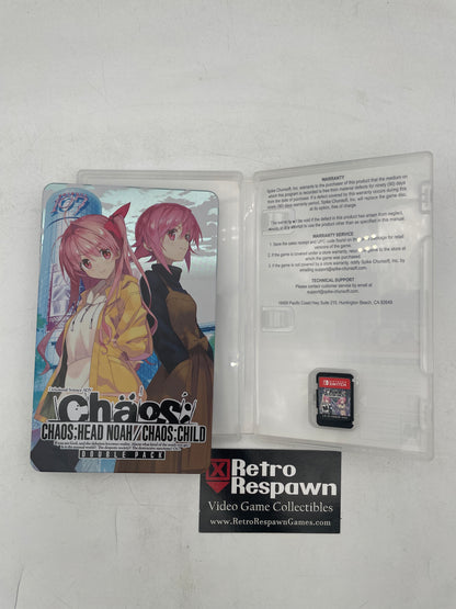 Chaos;Head Noah & Chaos;Head Child Double Pack [Steelbook Edition] - Nintendo Switch (Complete)