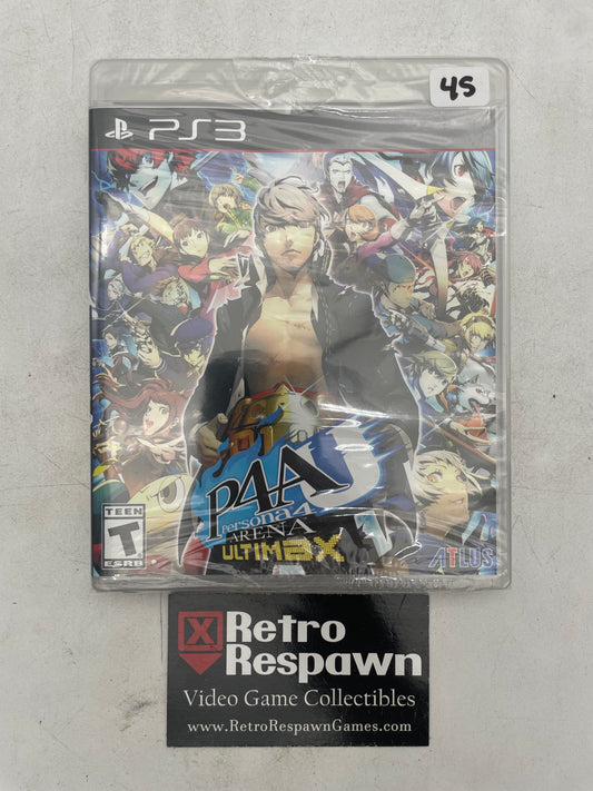 Persona 4 Arena Ultimax - Playstation 3 (Sealed)