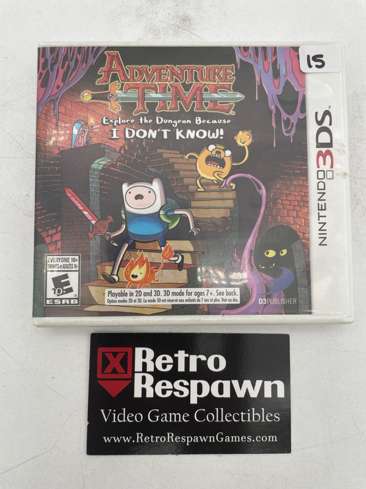 Adventure Time: Explore the Dungeon Because I Don't Know - Nintendo 3DS (Complete)