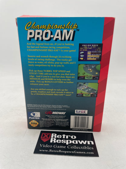 Championship Pro-AM - Sega Genesis (Complete)