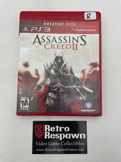 Assassin's Creed II [Greatest Hits] - Playstation 3 (Complete)