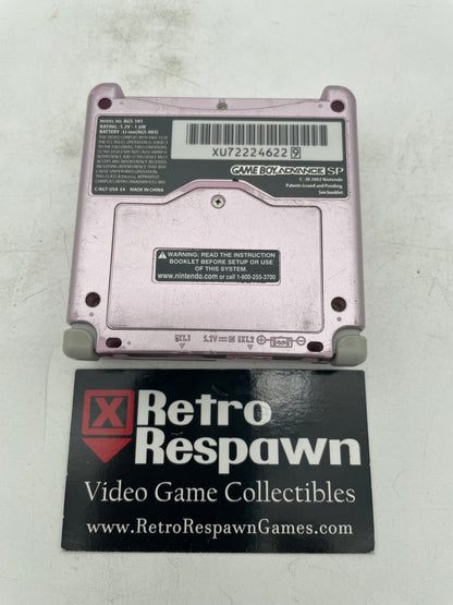 Pearl Pink Gameboy Advance SP [AGS-101] - GameBoy Advance (Console + Charger)