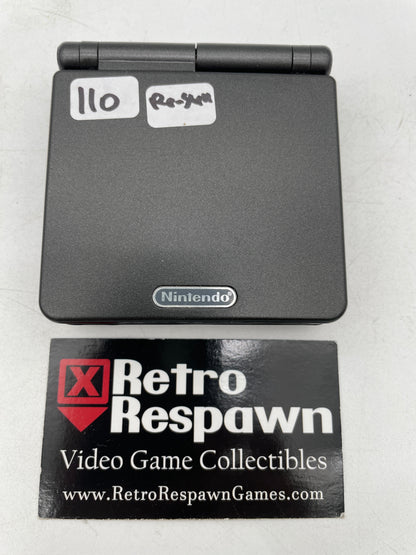 Reshell Black Gameboy Advance SP 001 - GameBoy Advance (Console + Charger)