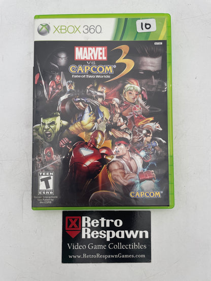 Marvel Vs. Capcom 3: Fate of Two Worlds - Xbox 360 (Missing Manual)
