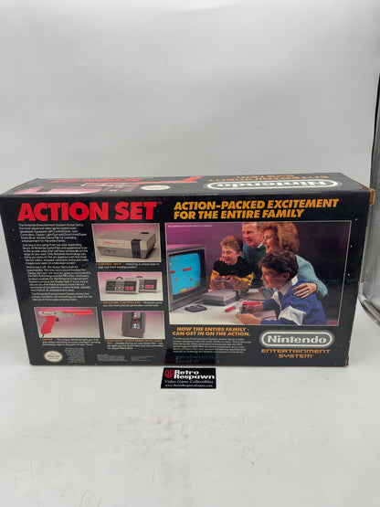 Nintendo NES Action Set Console - NES (Matching Serial/ 100% Complete)