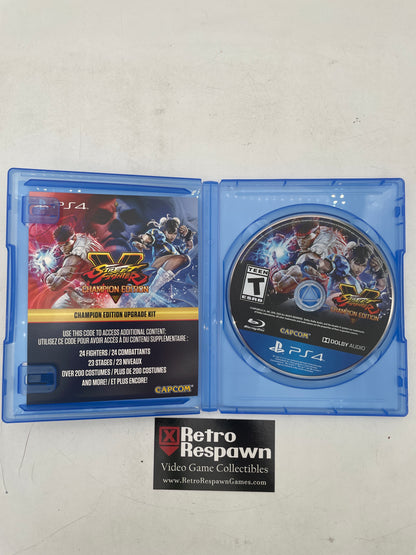 Street Fighter V [Champion Edition] - Playstation 4 (Complete)