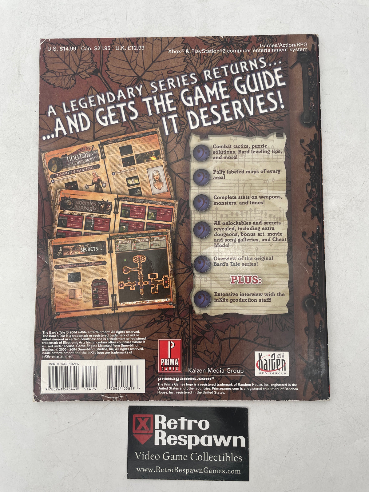 The Bard’s a Tale the Official Game Guide - Prima Games (Used)