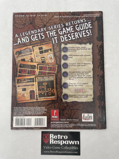 The Bard’s a Tale the Official Game Guide - Prima Games (Used)