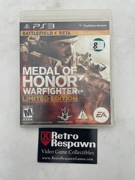 Medal of Honor Warfighter [Limited Edition] - Playstation 3 (Missing Manual)