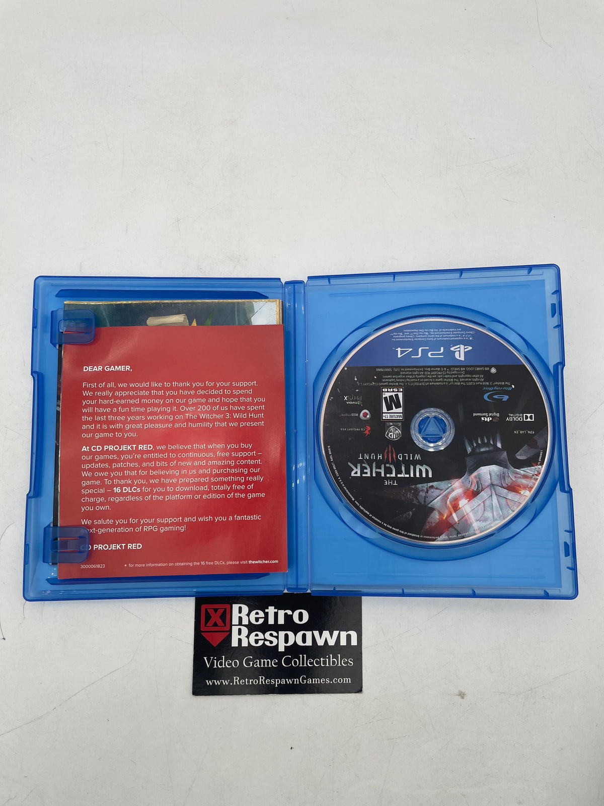 Witcher 3: Wild Hunt [W/Sleeve] - Playstation 4 (Complete)