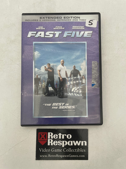 Fast Five [Extended Edition] - DVD (Complete)
