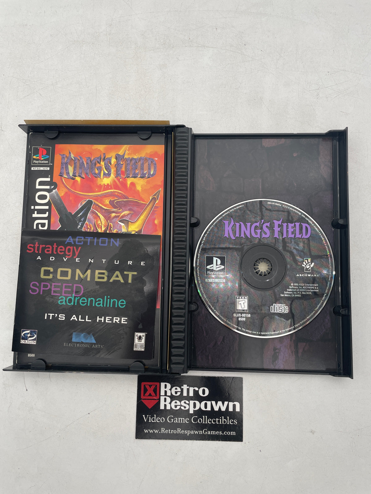 King's Field [Long Box] - Playstation (Complete)