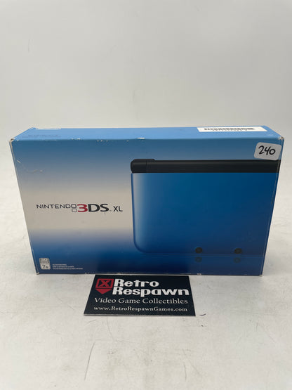 Nintendo 3DS XL Black & Blue - Nintendo 3DS (Complete)